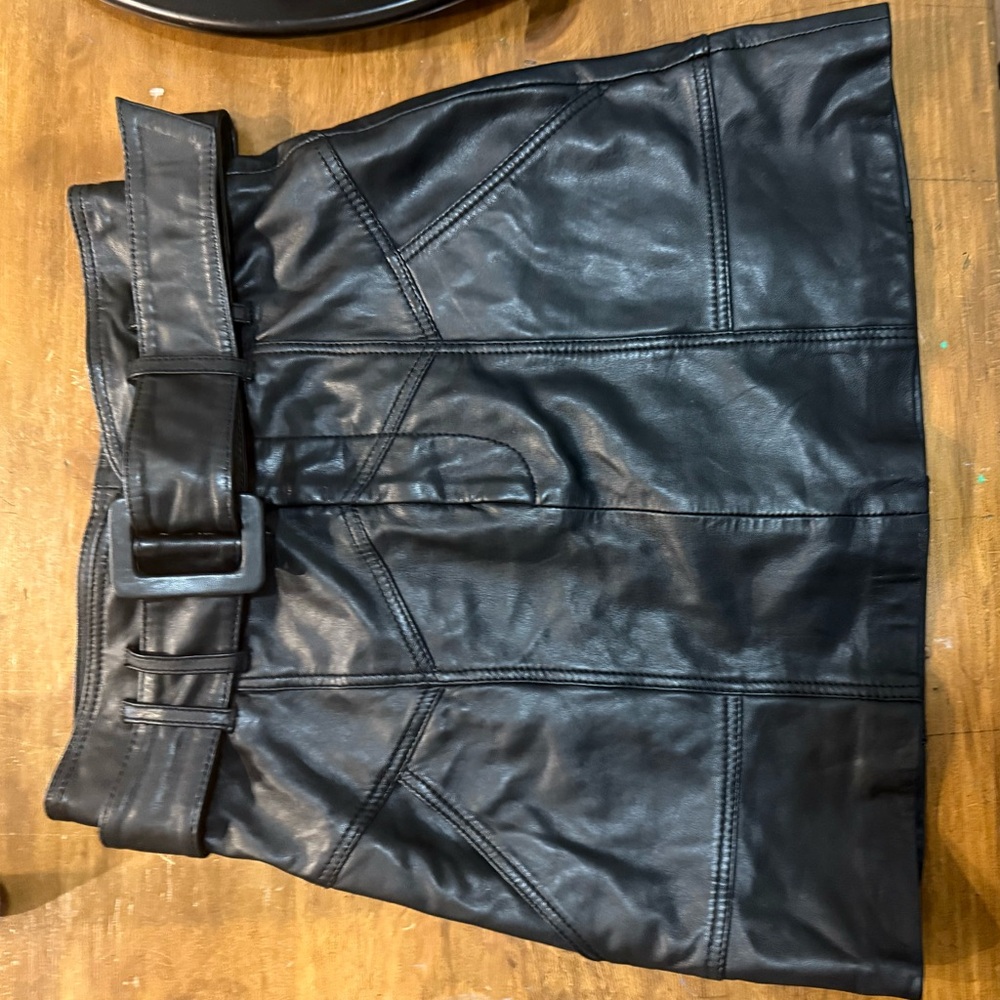 Marissa Webb Black Mini Skirt
